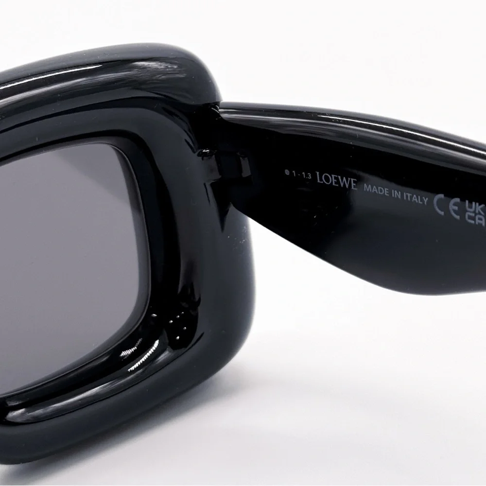 NEW LOEWE UNISEX BLACK SUNGLASSES LOEWE LW40098I 01A